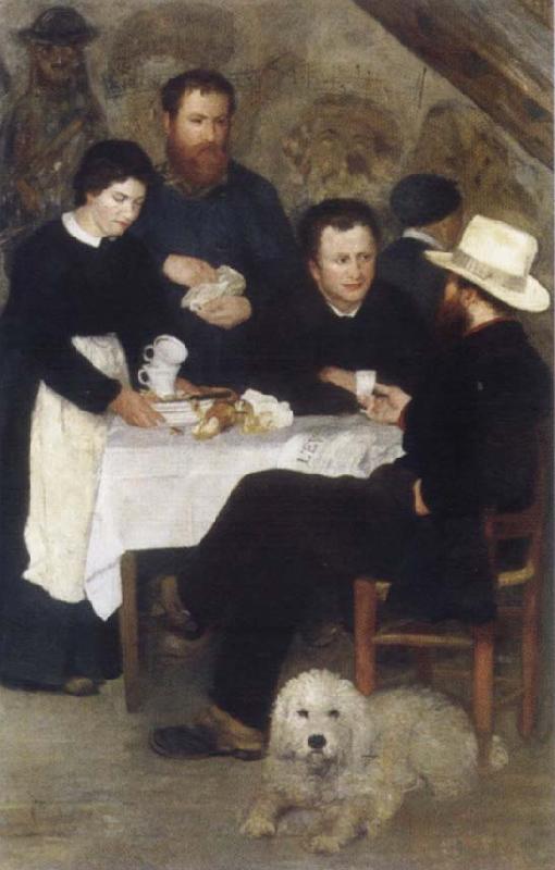 Edouard Manet the beer waiter Sweden oil painting art